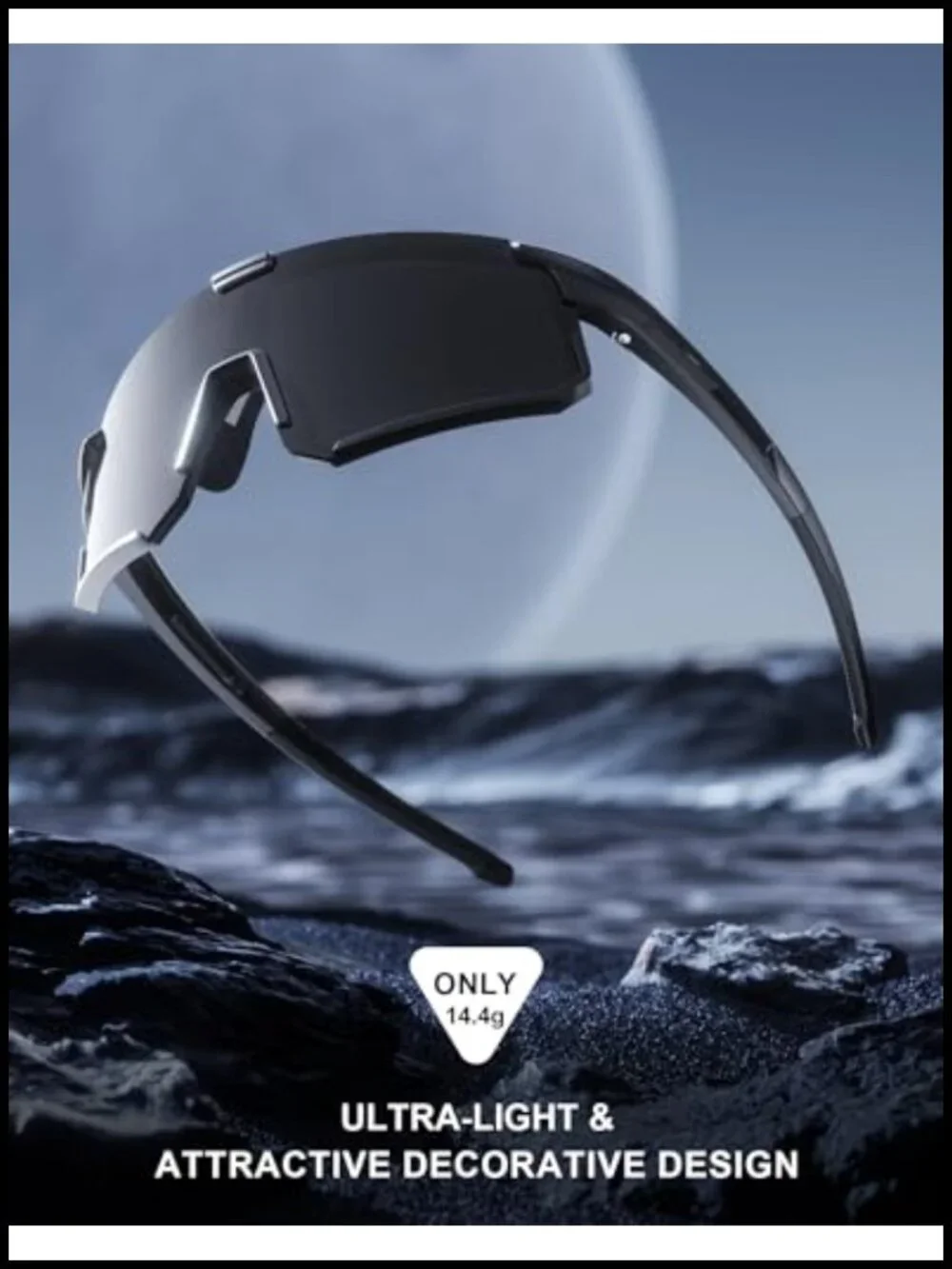 Polarized Sports Sunglasses for Running Cycling Driving